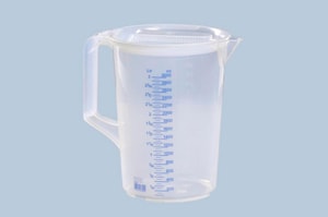 Deckel f&uuml;r Messkannen 3 Ltr., PP transparent