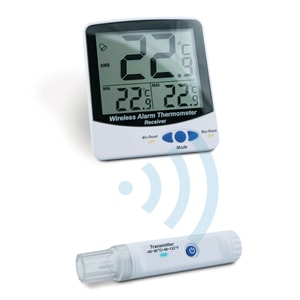 Wireless Min./Max. Alarm Thermometer Typ 13090, mit Werksprüfschein