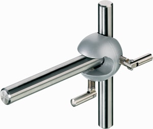 Kugelmuffe f&uuml;r St&auml;be bis 13 mm, Zinkdruckguss, unlackiert