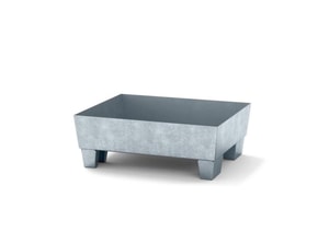 Auffangwanne 635x785x278mm Stahl verzinkt