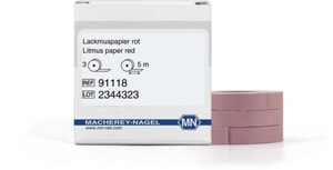 Lackmuspapier, rot Nachfüllpackung  3 Rollen