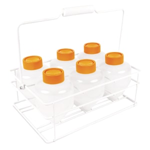 Zentrifugenflaschentr&auml;ger, Draht/Epoxid