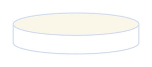 Dichtscheiben N 20 Silikon weiss/PTFE beige, H&auml;rte 45&deg; shore A, Septendicke: 3,2 mm, VE=100