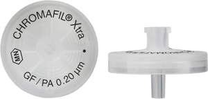 CHROMAFIL&reg; Xtra Einmalfilter GF/PA-20/25 schwach hydrophiles Polyamid(Nylon) 0,2 &mu;m,25 mm, farbloses PP-Geh&auml;use, beschriftet, V