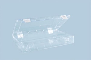 Sortimentskasten, PS, glasklar 0 F&auml;cher, 335x225x55 mm