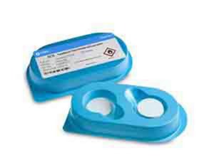 Membranfilter ME 25/20, 47 mm ME, 0,45 μm, 5 mm Gitter schwarz VE=100