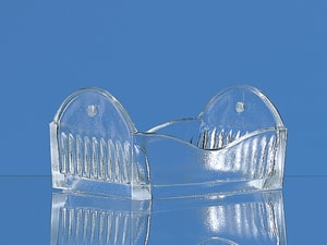 Einsatz f&uuml;r F&auml;rbekasten, Kalk-Soda-Glas