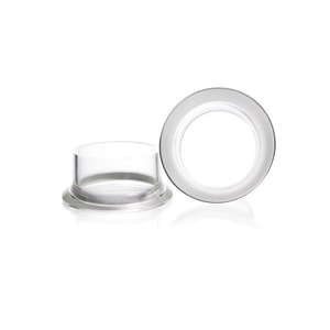 Planflansch geschliffen, DN 100 DURAN, ohne Nut