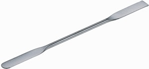 Doppelspatel, rostfrei, 130 mm flexibel