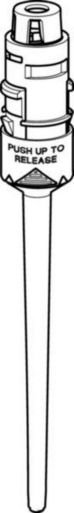 Unterteil, 1-Kanal, f&uuml;r Eppendorf Research&reg; plus, 200 &mu;L, Farbcode: gelb