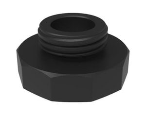 Gewindeadapter S90 (w) - S60 (m) PE-HD, elektrisch leitf&auml;hig