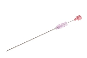 Spinalkanülen 18 G x 3 " mit Quincke-Schliff, rosa, steril 1,2x90 mm, VE=25