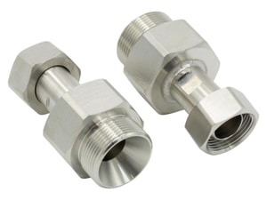 Adapter M24x1,5 innen/M30x1,5 außen VE=2