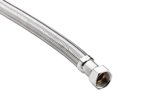 2 m Panzerschlauch G 3/4" (-30...+100 &deg;C) 2 x gerade mit &Uuml;berwurf