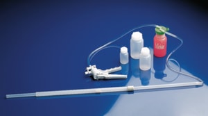 Probensammler UniSampler mit Teleskoplanze, inkl. je 5 Probenflasche PP 250 + 500 ml, Handvakuumpumpe und Adapter