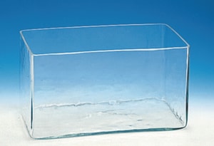 Aquarienkasten 100x100x100mm Rand geschliffen