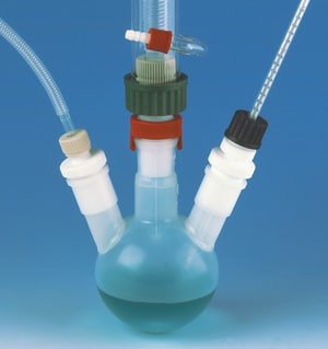 PFA-Rundkolben 100 ml MH NS 29, SH 1 x NS 14