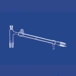 Destillierbr&uuml;cken mit Liebig-K&uuml;hler und Olive, DURAN&reg;-Rohr