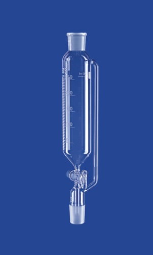 Tropftrichter, zylindrisch, mit Druckausgleich, Borosilikatglas 3.3