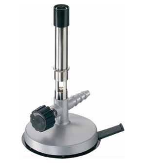 Bunsenbrenner für Erdgas mit Nadelventil u.Luftregulierung