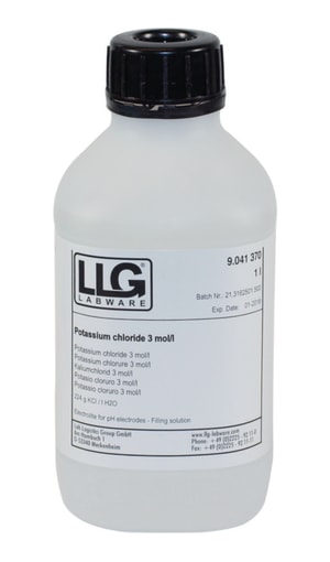 LLG-Electrolyte solutions, KCl