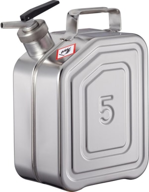 Sicherheitskanister f&uuml;r L&ouml;semittel, mit selbstschlie&szlig;endem Feindosierer 1 &frac12;"