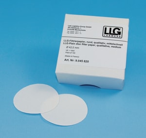 LLG-Carta da filtro qualitativa, filtro rotondo