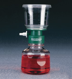 Filtereinheiten Nalgene" Rapid-Flow", Cellulosenitrat-Membran, steril