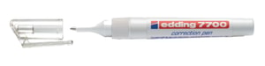 correction pen Edding 7700 weiß, Strichbreite 1 - 2 mm