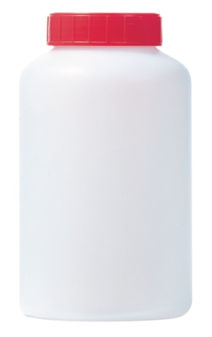 Weithalsflaschen, PE, mit Einzelverschluss