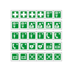 Rettungszeichen, Minisymbol