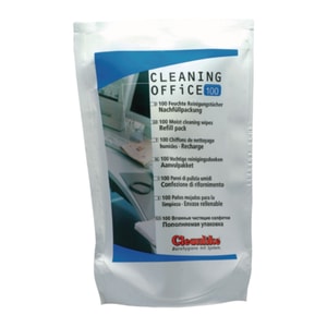 Oberfl&auml;chenreinigungst&uuml;cher mit Alkohol CLEANING OFFICE, Nachf&uuml;llpackung