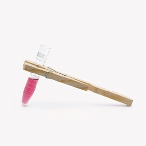 Reagenzglashalter Holz