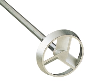 Turbinenr&uuml;hrer, 3 Fl&uuml;gel mit Leitring, Edelstahl 1.4305