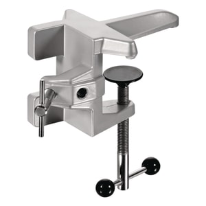 Tischklemme, gro&szlig; f&uuml;r Stativstangen, Aluminium, pulverbeschichtet