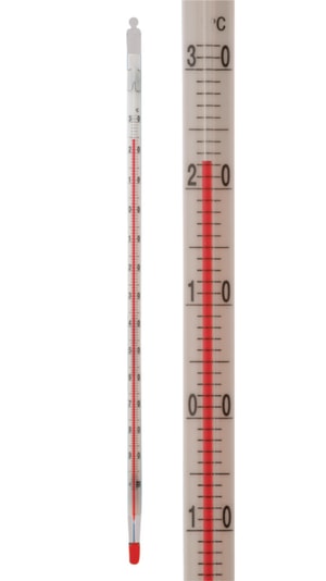 Termómetro para bajas temperaturas LLG, -200 a 30 °C