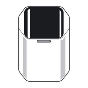 Rechteckbecher f&uuml;r Ausschwingrotor A-4-81 und S-4x500