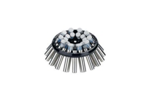 Festwinkelrotor mit 30 Stahlh&uuml;lsen F-35-30-17 f&uuml;r Zentrifugen 5702/5702 R/5702 RH, inkl. 20 Adapter f&uuml;r konische Gef&auml;&szlig;e und 30 Gummimatten
