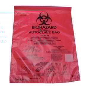 Biohazard-Beutel, HDPE