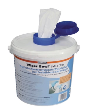 LLG-Dispenser system Wiper Bowl<sup>®</sup> Safe & Clean for cleaning tissues