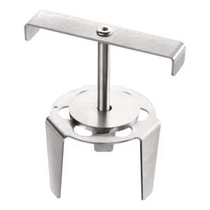 Reaktionscuphalter für Beschallungsbecher BB 6, Edelstahl