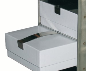 Sicherheits-Klemmfeder für Kryoracks