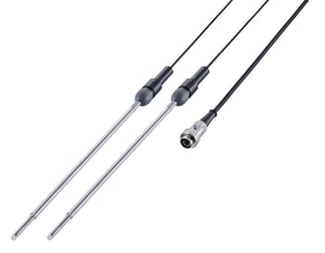 Pt 1000 Temperatur-Doppelfühler für aggressive Medien für RET® control-visc