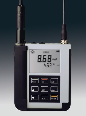Portable dissolved oxygen meter Portavo 904 Oxy