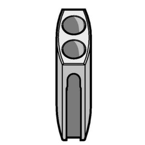 Becher f&uuml;r Ausschwingrotor A-4-44