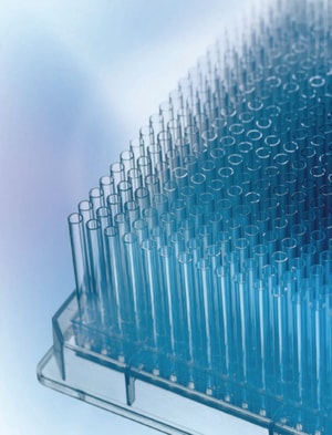 Einmal-Mikrotiterplatten f. 96 Gef&auml;&szlig;e, 1200 ul