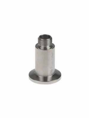 Kleinflansch, Edelstahl, KF DN 16, mit Gewinde G 1/4" A., z.B. f&uuml;r Membranpumpen ME 2, MZ 2, MV 2