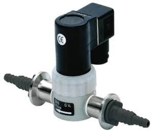 Saugleitungsventil VV 6C EM 24 V PVDF/Fluorelastomer, elektromagnetisch