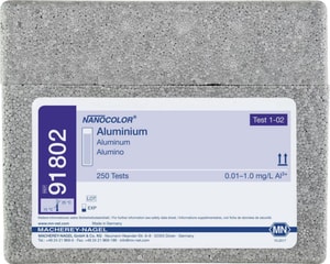 Reagenziensatz Aluminium