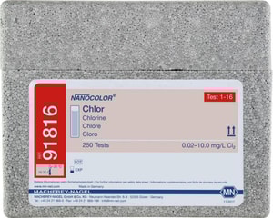 Reagenziensatz Chlor Chemie - Testsatz UN 3316, 9, II, (E)